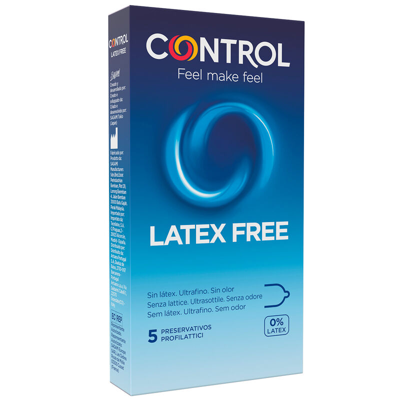 CONTROL FREE SIN LATEX  5 UNID CONTROL CONDOMS 