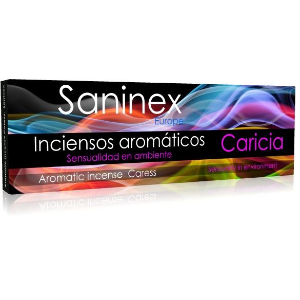 SANINEX  INCIENSO AROMATICO CARICIA 20 STICKS.