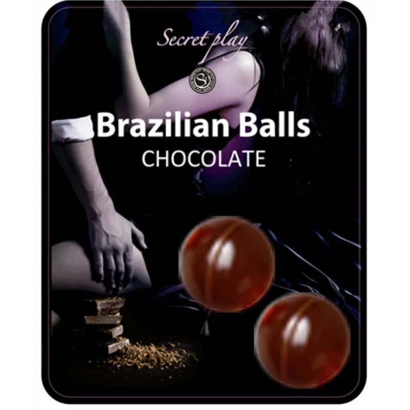 BRAZILIAN BALLS  CHOCOLATE SET 2 BOLAS