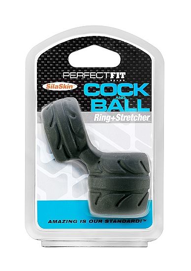 PERFECT FIT SILASKIN COCK & BALL NEGRO