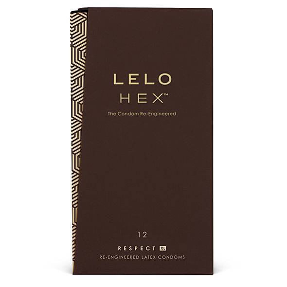 LELO HEX CONDOMS RESPECT XL 12 PACK LELO