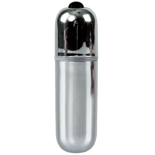 Glossy Premium Vibe Bala Vibradora 10v Silver