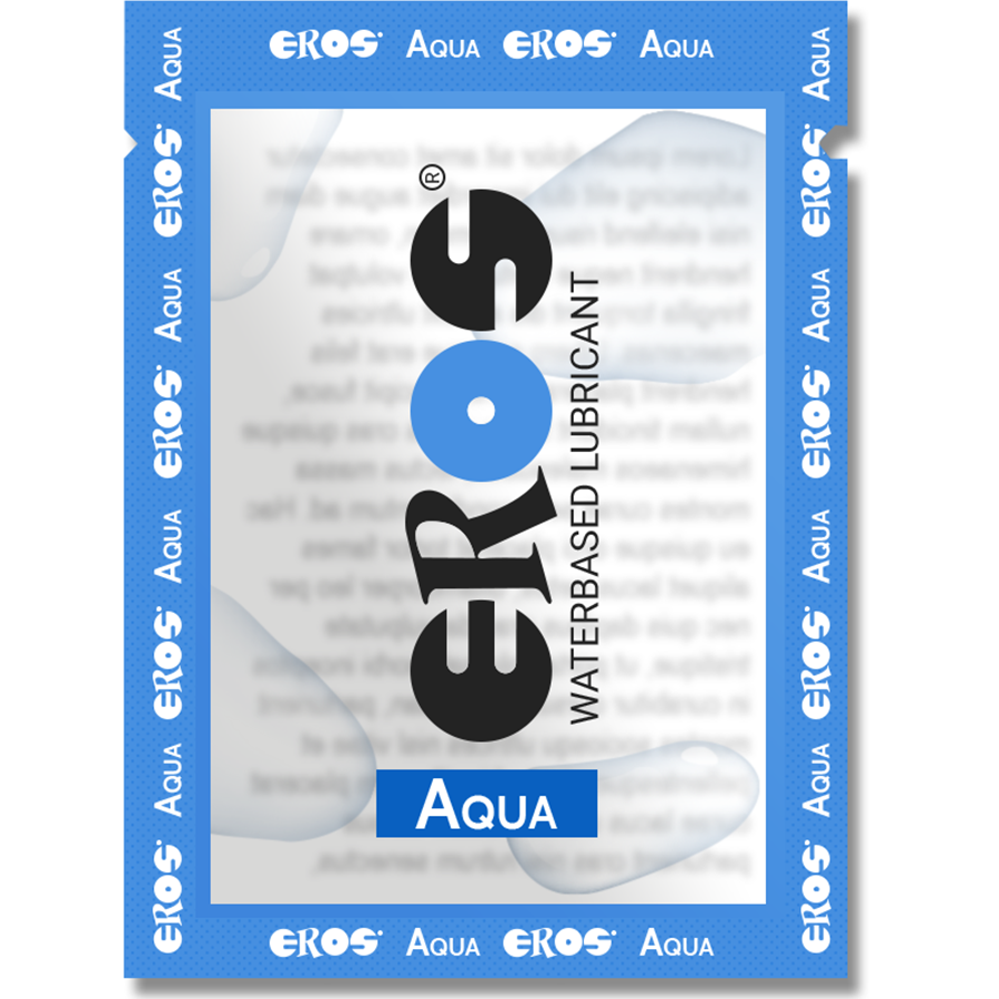 Eros Aqua Lubricante Base Agua 4 Ml