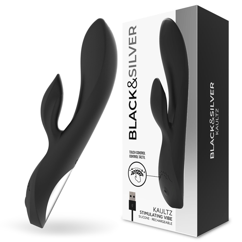 Black&silver Kaultz Vibrador Control Touch
