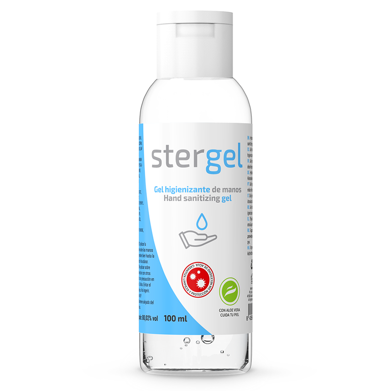 STERGEL  HIDROALCOHOLICO DESINFECTANTE COVID-19 100ML STERGEL