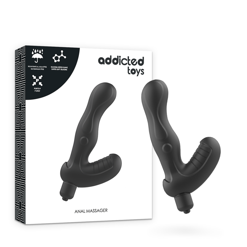 Addicted Toys Estimulador Anal Prostata Silicona P-spot Vibe