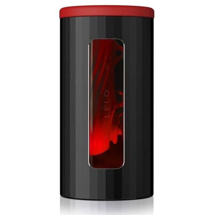 Lelo F1s V2 Masturbador Con Tecnologia Sdk Rojo - Negro