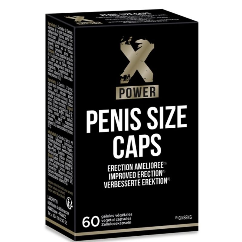Xpower Penis Size Caps Mejora De La Erección 60 Cap