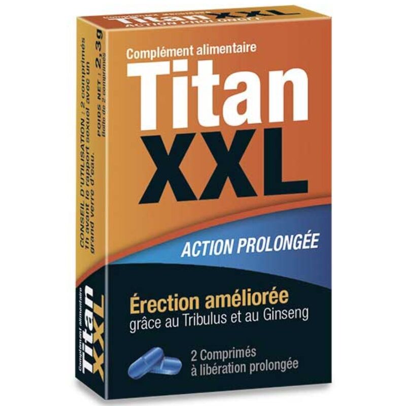 Titan Xxl Capsulas Ereccion Y Aumento Testosterona 2 Unidades