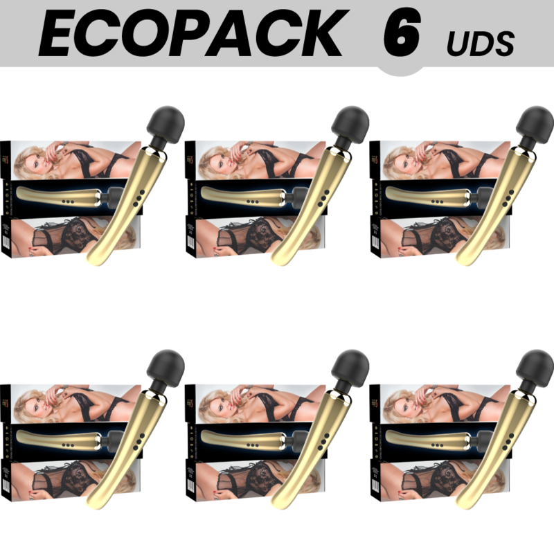 ECOPACK 6 UDS - IBIZA WAND LUXURY MASSAGER
