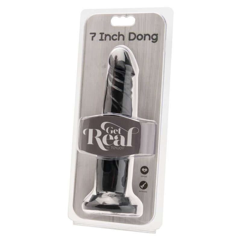 GET REAL - DONG 18 CM NEGRO