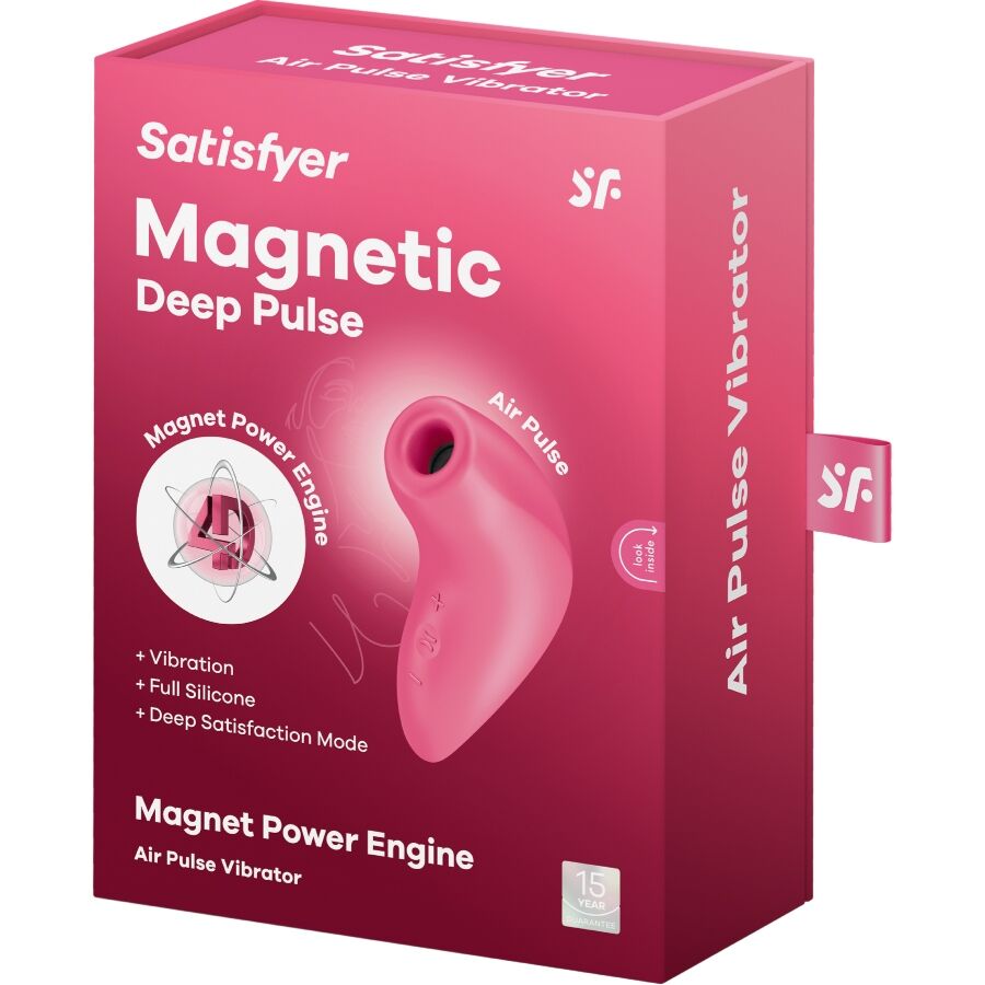 satisfyer magnetic deep pulse air pulse vibration rosa satisfyer air pulse juguetes sexuales xxx vibradores 100 sumergible SATISFYER - MAGNETIC DEEP PULSE AIR PULSE VIBRATION ROSA SATISFYER AIR PULSE Juguetes Sexuales XXX Vibradores 100 Sumergible
