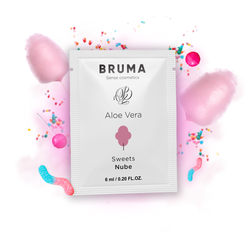 Bruma - Gel Deslizante Con Aloe Vera Sabor A Nube 6 Ml
