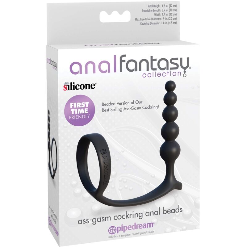 ANAL FANTASY ELITE COLLECTION - BOLAS ANALES ASS-GASM COCKRING