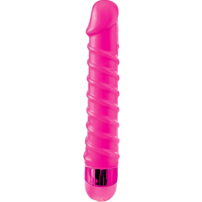 Classix - Masajeador Vibrador Candy Twirl 16.5 Cm Rosa