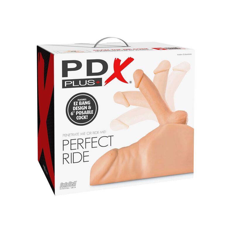 PDX PLUS - MASTURBADOR PERFECT RIDE PENE Y ANO