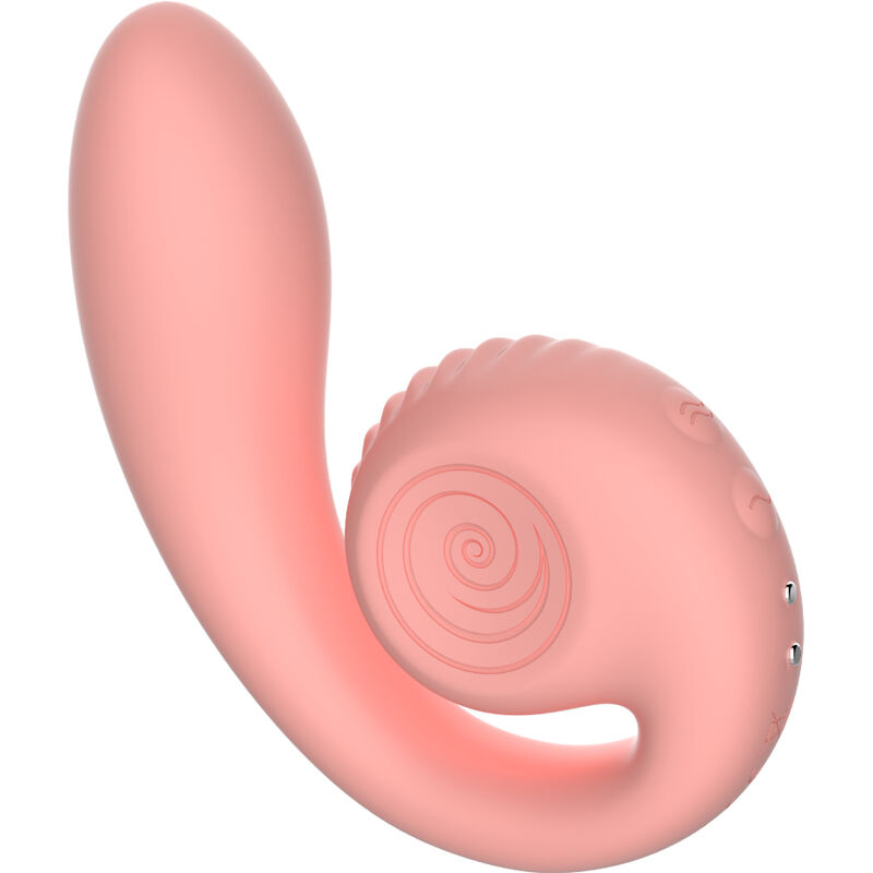 Snail Vibe - Gizi Estimulador Dual Rosa